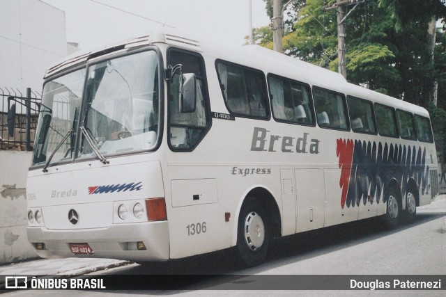 Breda Transportes e Serviços 1306 na cidade de São Paulo, São Paulo, Brasil, por Douglas Paternezi. Número da foto: #8522024.