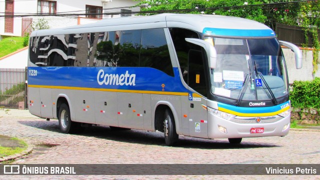 Viação Cometa 11220 na cidade de Joinville, Santa Catarina, Brasil, por Vinicius Petris. ID da foto: 8519679.