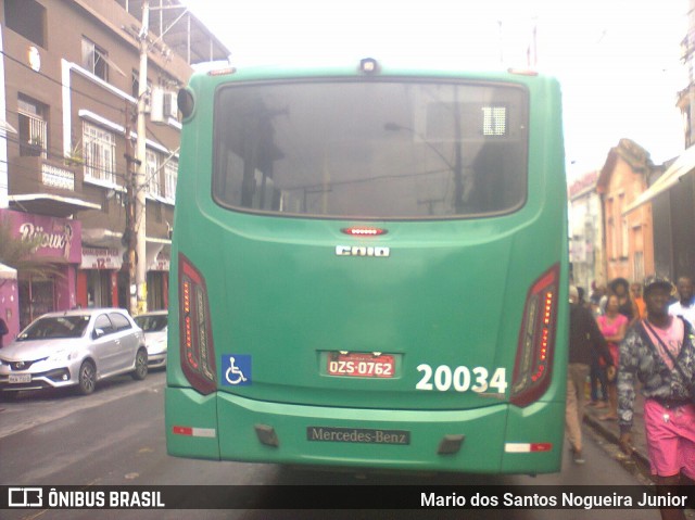 OT Trans - Ótima Salvador Transportes 20034 na cidade de Salvador, Bahia, Brasil, por Mario dos Santos Nogueira Junior. Número da foto: #8519317.