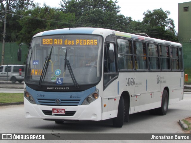 Viação Redentor C47696 na cidade de Rio de Janeiro, Rio de Janeiro, Brasil, por Jhonathan Barros. Número da foto: #8521790.