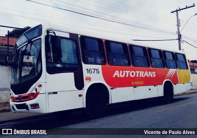 Autotrans > Turilessa 1675 na cidade de Itaúna, Minas Gerais, Brasil, por Vicente de Paulo Alves. Número da foto: #8522227.