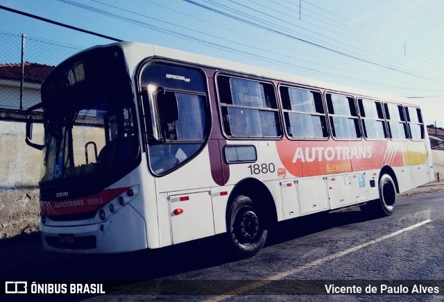 Autotrans > Turilessa 1880 na cidade de Itaúna, Minas Gerais, Brasil, por Vicente de Paulo Alves. ID da foto: 8522020.