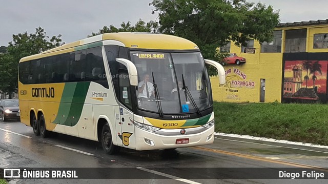 Empresa Gontijo de Transportes 19300 na cidade de Formiga, Minas Gerais, Brasil, por Diego Felipe. Número da foto: #8518933.
