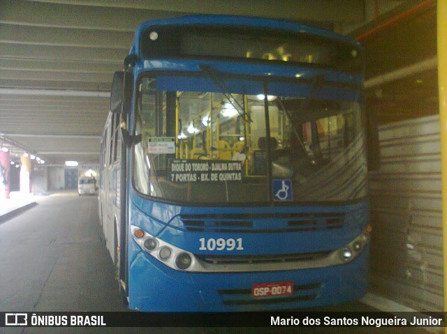 Concessionária Salvador Norte - CSN Transportes 10991 na cidade de Salvador, Bahia, Brasil, por Mario dos Santos Nogueira Junior. Número da foto: #8522038.