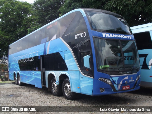 Transnorte - Transporte e Turismo Norte de Minas 87700 na cidade de Belo Horizonte, Minas Gerais, Brasil, por Luiz Otavio Matheus da Silva. Número da foto: #8524169.