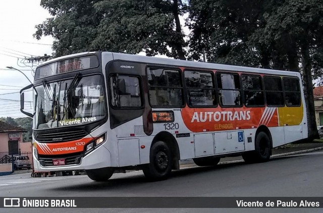 Autotrans > Turilessa 1320 na cidade de Lavras, Minas Gerais, Brasil, por Vicente de Paulo Alves. ID da foto: 8525260.