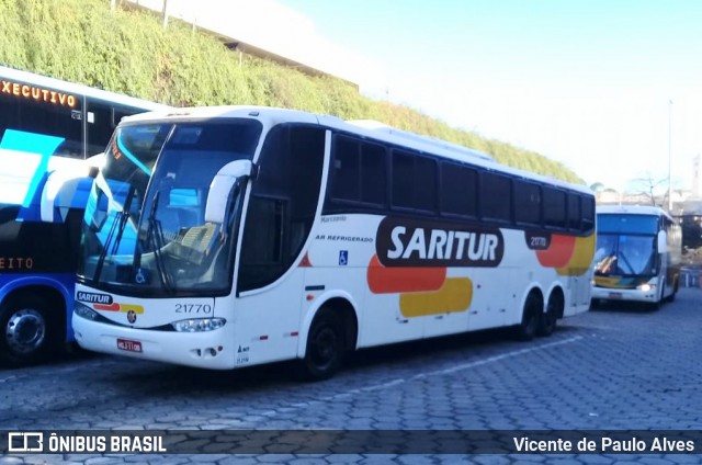 Saritur - Santa Rita Transporte Urbano e Rodoviário 21770 na cidade de Belo Horizonte, Minas Gerais, Brasil, por Vicente de Paulo Alves. ID da foto: 8525032.