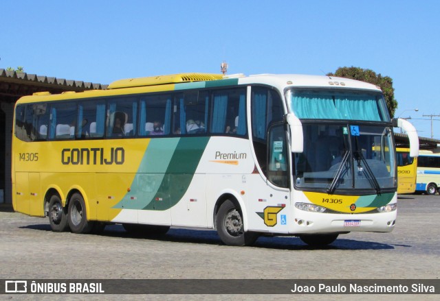 Empresa Gontijo de Transportes 14305 na cidade de Vitória da Conquista, Bahia, Brasil, por Joao Paulo Nascimento Silva. Número da foto: #8524141.