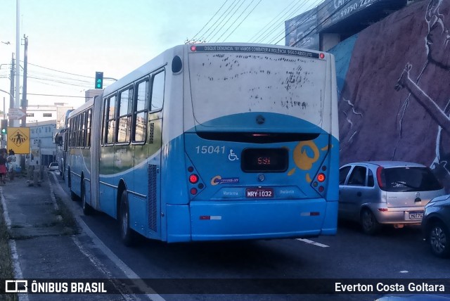 Viação Serrana 15041 na cidade de Cariacica, Espírito Santo, Brasil, por Everton Costa Goltara. Número da foto: #8522615.