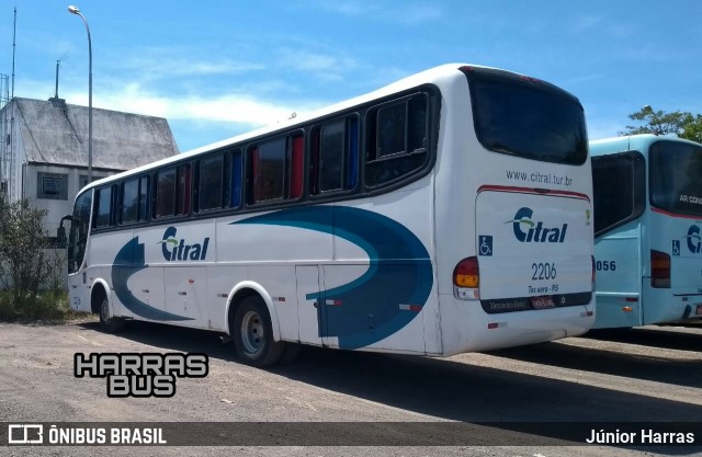 Citral Transporte e Turismo 2206 na cidade de São Leopoldo, Rio Grande do Sul, Brasil, por Júnior Harras. ID da foto: 8522541.