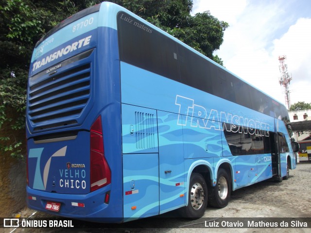Transnorte - Transporte e Turismo Norte de Minas 87700 na cidade de Belo Horizonte, Minas Gerais, Brasil, por Luiz Otavio Matheus da Silva. Número da foto: #8524156.