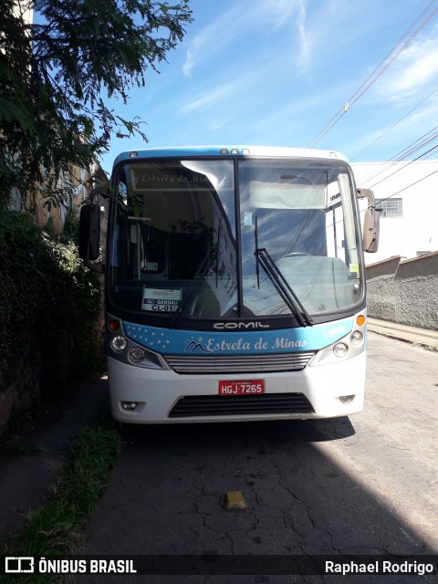 Estrela de Minas Viagens e Turismo 13000 na cidade de Conselheiro Lafaiete, Minas Gerais, Brasil, por Raphael Rodrigo. ID da foto: 8522436.