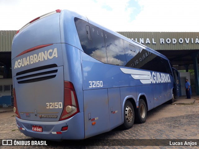 Viação Águia Branca 32150 na cidade de Ituberá, Bahia, Brasil, por Lucas Anjos. Número da foto: #8523123.