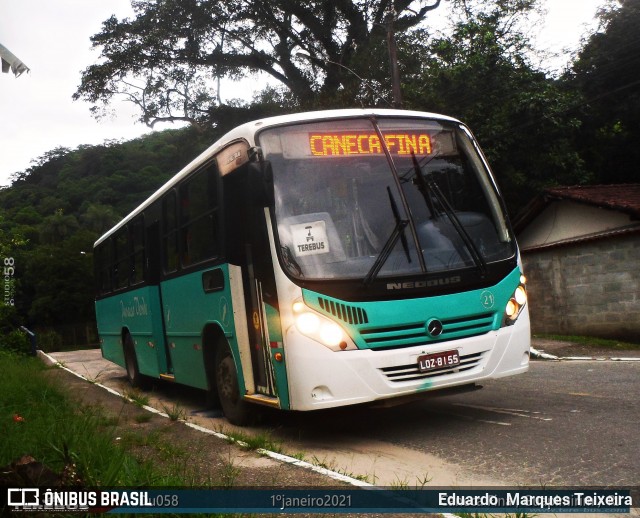 Viação Paraíso Verde 21 na cidade de Guapimirim, Rio de Janeiro, Brasil, por Eduardo  Marques Teixeira. Número da foto: #8522546.