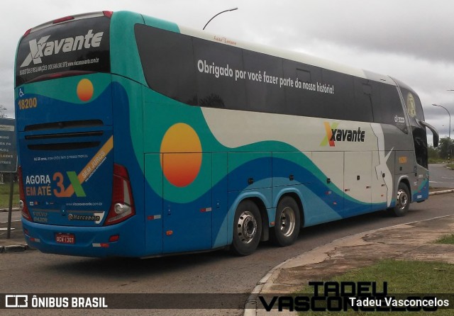 Viação Xavante 18200 na cidade de Brasília, Distrito Federal, Brasil, por Tadeu Vasconcelos. Número da foto: #8522542.