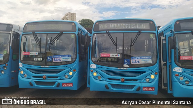 Metropolitana Transportes e Serviços 11111 na cidade de Vila Velha, Espírito Santo, Brasil, por Adryan Cesar Pimentel Santana. Número da foto: #8522504.