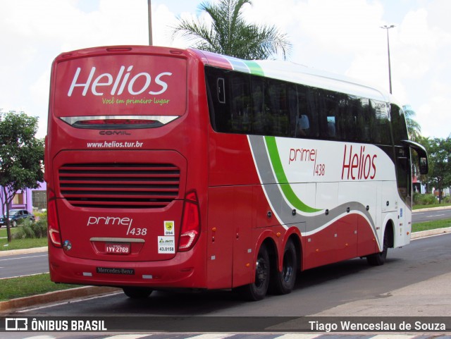 Helios Coletivos e Cargas 438 na cidade de Campo Grande, Mato Grosso do Sul, Brasil, por Tiago Wenceslau de Souza. Número da foto: #8524817.