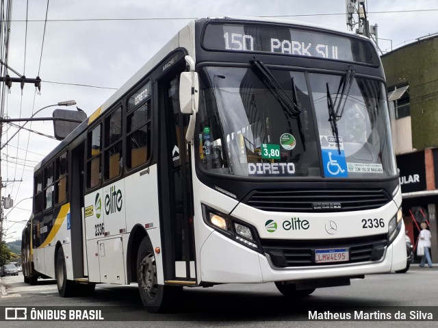 Viação Elite 2336 na cidade de Volta Redonda, Rio de Janeiro, Brasil, por Matheus Martins da Silva. Número da foto: #8523200.