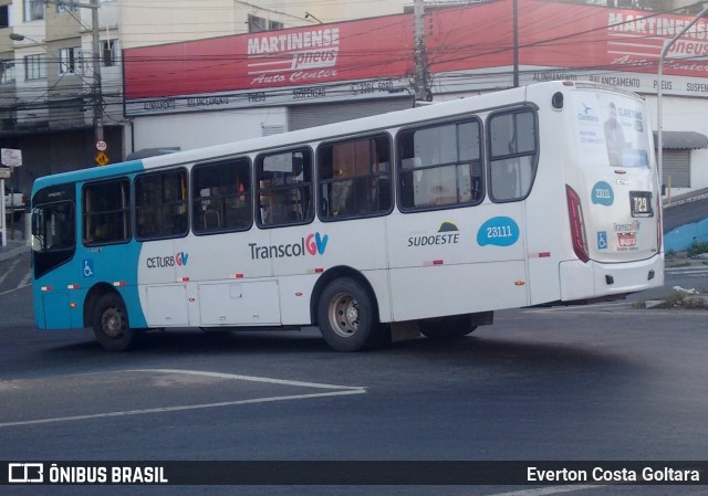 Viação Grande Vitória 23111 na cidade de Cariacica, Espírito Santo, Brasil, por Everton Costa Goltara. ID da foto: 8525686.