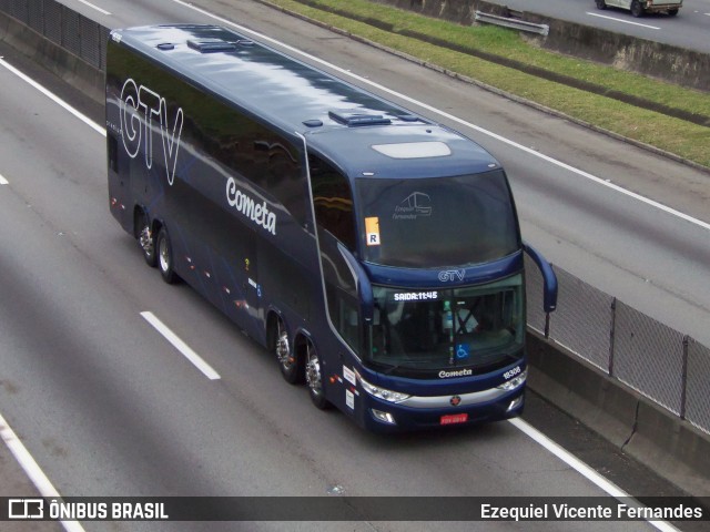 Viação Cometa 18308 na cidade de São José dos Campos, São Paulo, Brasil, por Ezequiel Vicente Fernandes. ID da foto: 8528045.