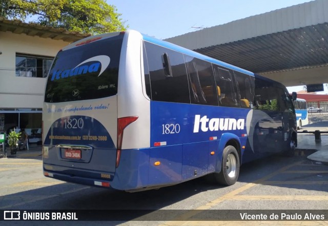 Viação Itaúna 1820 na cidade de Itaúna, Minas Gerais, Brasil, por Vicente de Paulo Alves. ID da foto: 8528498.