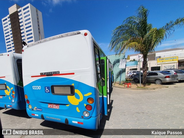 Viação Praia Sol 12230 na cidade de Vila Velha, Espírito Santo, Brasil, por Kaique Passos. Número da foto: #8528049.