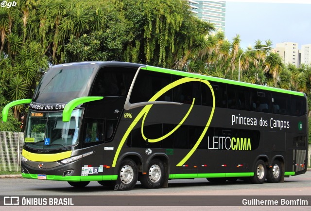 Expresso Princesa dos Campos 6996 na cidade de Curitiba, Paraná, Brasil, por Guilherme Bomfim. Número da foto: #8527812.