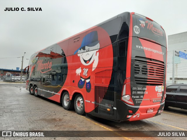 MTU - Maroto Viagens e Turismo 1704 na cidade de Porto Alegre, Rio Grande do Sul, Brasil, por JULIO SILVA. Número da foto: #8526551.