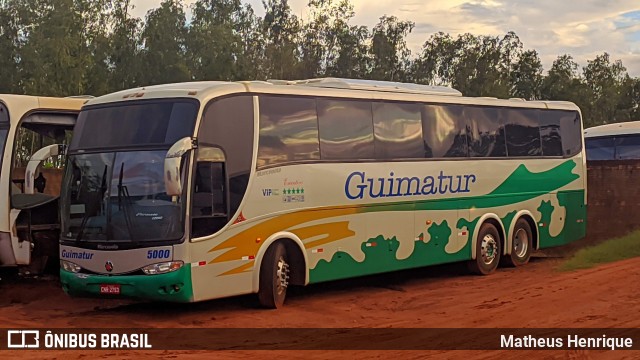 Guimatur Transporte e Turismo 5000 na cidade de Deodápolis, Mato Grosso do Sul, Brasil, por Matheus Henrique. Número da foto: #8526731.