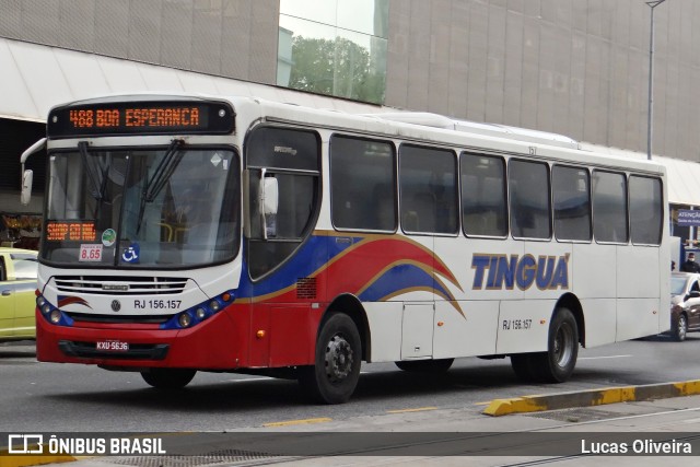 Transportadora Tinguá RJ 156.157 na cidade de Rio de Janeiro, Rio de Janeiro, Brasil, por Lucas Oliveira. Número da foto: #8528050.