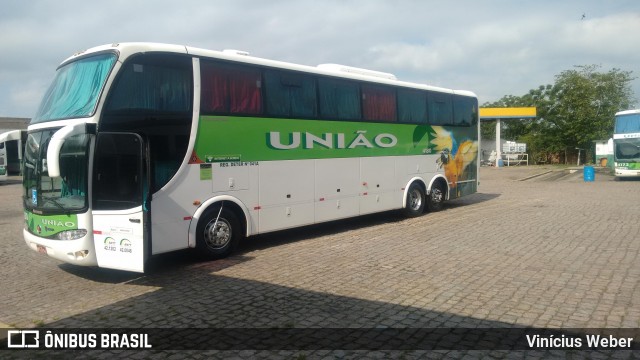 Empresa União de Transportes 4180 na cidade de Araranguá, Santa Catarina, Brasil, por Vinícius Weber. Número da foto: #8529107.