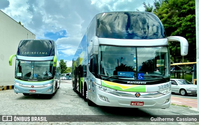 Brasil Sul Linhas Rodoviárias 3228 na cidade de São Paulo, São Paulo, Brasil, por Guilherme  Cassiano. ID da foto: 8528052.