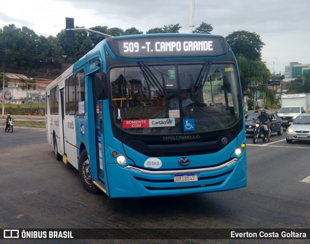 Viação Satélite 25563 na cidade de Cariacica, Espírito Santo, Brasil, por Everton Costa Goltara. ID da foto: 8527022.