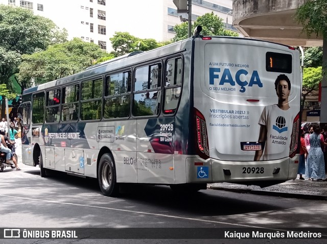 Viação Getúlio Vargas 20928 na cidade de Belo Horizonte, Minas Gerais, Brasil, por Kaique Marquês Medeiros . Número da foto: #8528825.