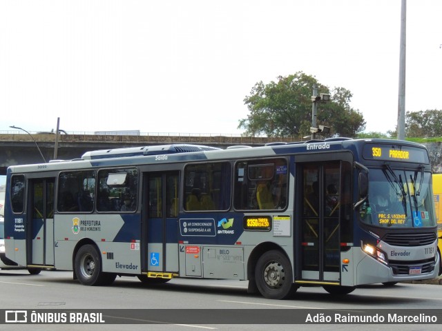 Viação Jardins 11181 na cidade de Belo Horizonte, Minas Gerais, Brasil, por Adão Raimundo Marcelino. Número da foto: #8529053.
