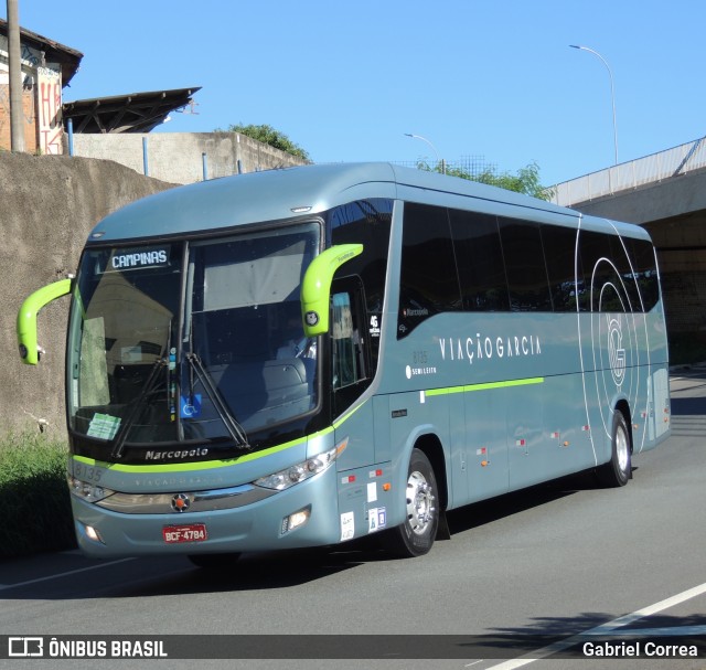 Viação Garcia 8135 na cidade de Campinas, São Paulo, Brasil, por Gabriel Correa. Número da foto: #8526644.