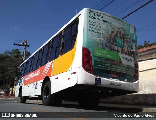 Autotrans > Turilessa 1845 na cidade de Itaúna, Minas Gerais, Brasil, por Vicente de Paulo Alves. ID da foto: 8528240.