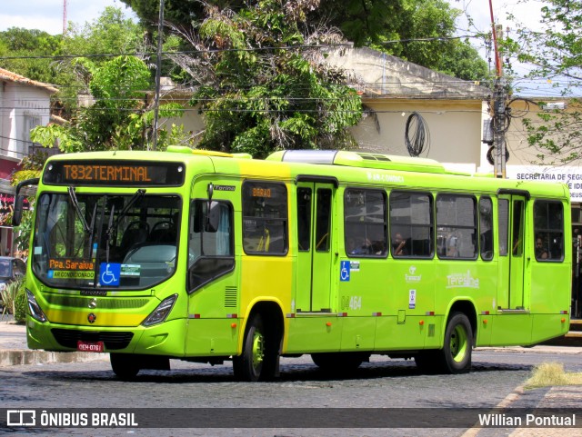 Transcol Transportes Coletivos 04464 na cidade de Teresina, Piauí, Brasil, por Willian Pontual. ID da foto: 8530491.