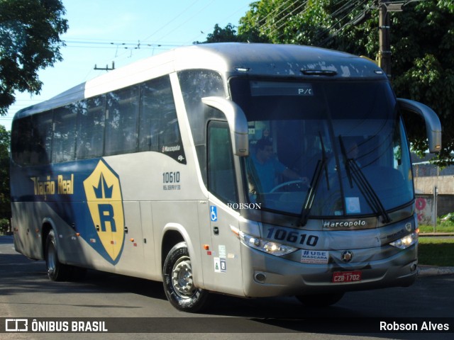 Viação Real 10610 na cidade de Paranavaí, Paraná, Brasil, por Robson Alves. ID da foto: 8531813.