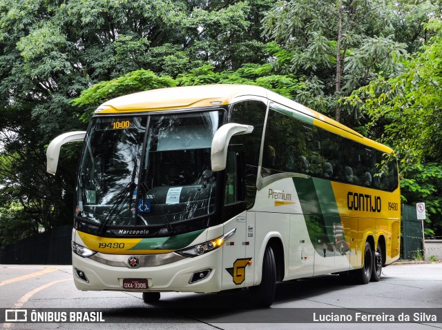 Empresa Gontijo de Transportes 19480 na cidade de São Paulo, São Paulo, Brasil, por Luciano Ferreira da Silva. ID da foto: 8530912.