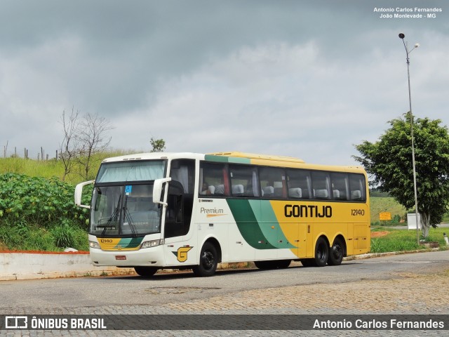 Empresa Gontijo de Transportes 12140 na cidade de João Monlevade, Minas Gerais, Brasil, por Antonio Carlos Fernandes. ID da foto: 8529774.