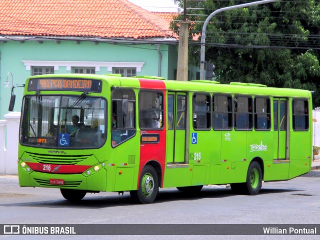 Transporte Coletivo Cidade Verde 02216 na cidade de Teresina, Piauí, Brasil, por Willian Pontual. Número da foto: #8530499.