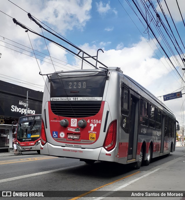 Himalaia Transportes > Ambiental Transportes Urbanos 4 1594 na cidade de São Paulo, São Paulo, Brasil, por Andre Santos de Moraes. Número da foto: #8531051.