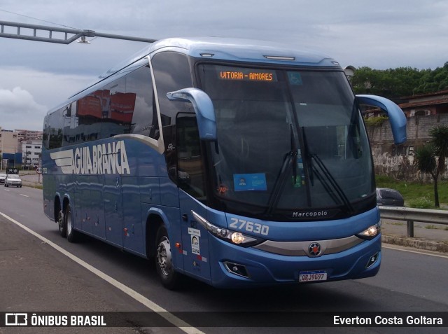 Viação Águia Branca 27630 na cidade de Cariacica, Espírito Santo, Brasil, por Everton Costa Goltara. Número da foto: #8532032.