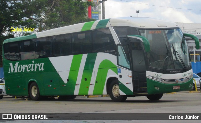 Empresa de Transportes e Turismo Moreira 2255 na cidade de Goiânia, Goiás, Brasil, por Carlos Júnior. Número da foto: #8530402.
