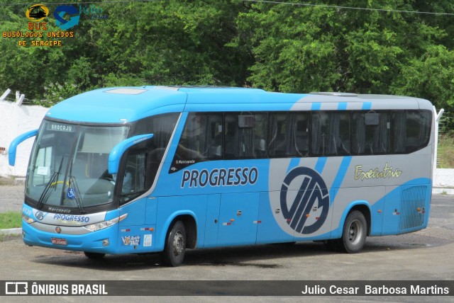 Auto Viação Progresso 6120 na cidade de Aracaju, Sergipe, Brasil, por Julio Cesar  Barbosa Martins. ID da foto: 8530357.