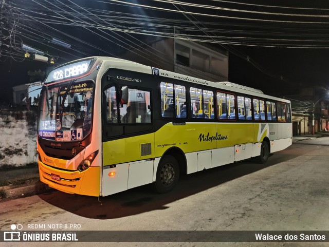 Viação Nilopolitana RJ 123.021 na cidade de Nilópolis, Rio de Janeiro, Brasil, por Walace dos Santos. Número da foto: #8531840.