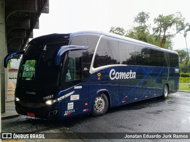 Viação Cometa 719567 na cidade de Blumenau, Santa Catarina, Brasil, por Jonatan Eduardo Jurk Ramos. ID da foto: 8532617.