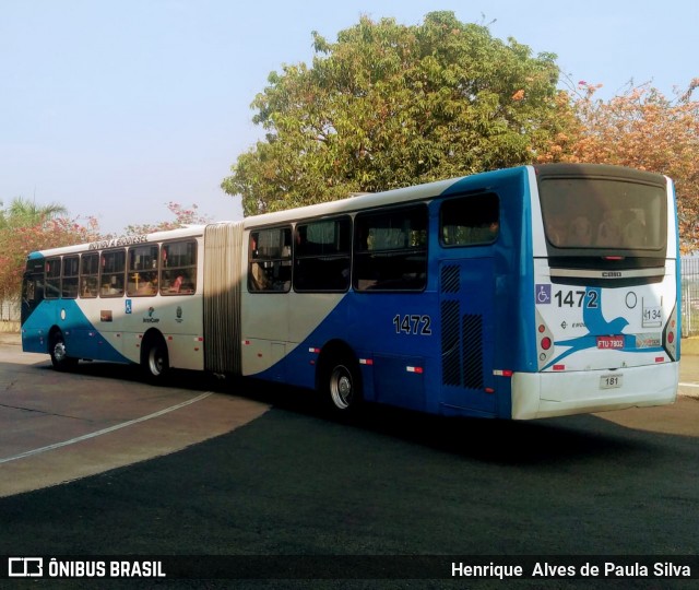 VB Transportes e Turismo 1472 na cidade de Campinas, São Paulo, Brasil, por Henrique Alves de Paula Silva. ID da foto: 8535467.