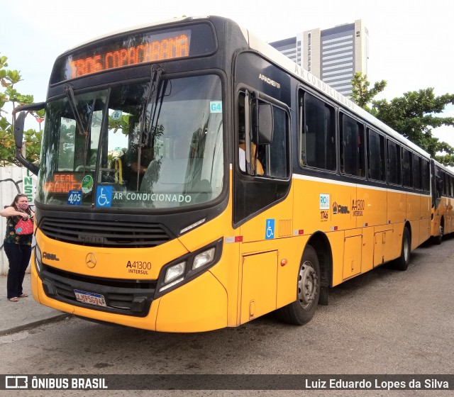 Real Auto Ônibus A41300 na cidade de Rio de Janeiro, Rio de Janeiro, Brasil, por Luiz Eduardo Lopes da Silva. Número da foto: #8532715.